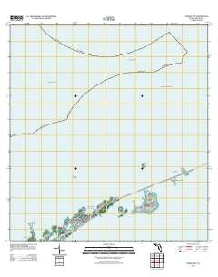 Grassy Key Florida Historical topographic map, 1:24000 scale, 7.5 X 7.5 Minute, Year 2012