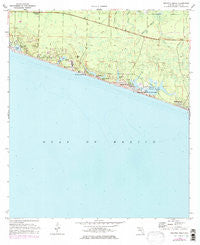 Grayton Beach Florida Historical topographic map, 1:24000 scale, 7.5 X 7.5 Minute, Year 1970