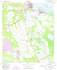 Green Cove Springs Florida Historical topographic map, 1:24000 scale, 7.5 X 7.5 Minute, Year 1949