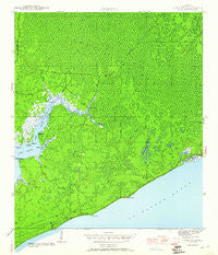 Green Point Florida Historical topographic map, 1:24000 scale, 7.5 X 7.5 Minute, Year 1944