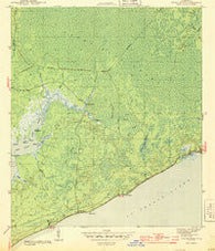 Green Point Florida Historical topographic map, 1:31680 scale, 7.5 X 7.5 Minute, Year 1944