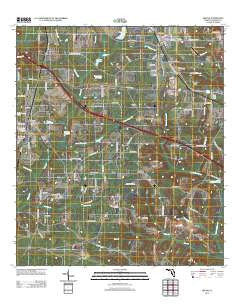 Gretna Florida Historical topographic map, 1:24000 scale, 7.5 X 7.5 Minute, Year 2012