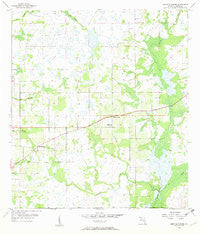 Griffins Corner Florida Historical topographic map, 1:24000 scale, 7.5 X 7.5 Minute, Year 1956