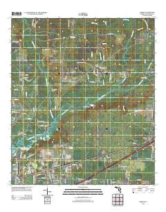 Harold Florida Historical topographic map, 1:24000 scale, 7.5 X 7.5 Minute, Year 2012