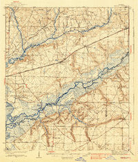 Harold Florida Historical topographic map, 1:62500 scale, 15 X 15 Minute, Year 1937