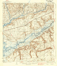 Harold Florida Historical topographic map, 1:62500 scale, 15 X 15 Minute, Year 1938
