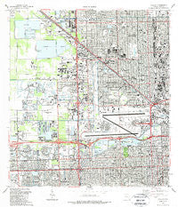 Hialeah Florida Historical topographic map, 1:24000 scale, 7.5 X 7.5 Minute, Year 1988