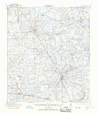 Hilliard Florida Historical topographic map, 1:62500 scale, 15 X 15 Minute, Year 1917