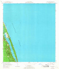 Hobe Sound Florida Historical topographic map, 1:24000 scale, 7.5 X 7.5 Minute, Year 1948