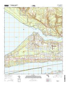 Holley Florida Current topographic map, 1:24000 scale, 7.5 X 7.5 Minute, Year 2015