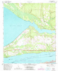 Holley Florida Historical topographic map, 1:24000 scale, 7.5 X 7.5 Minute, Year 1970