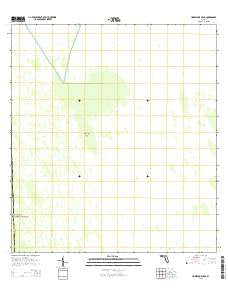 Horseshoe Head Florida Current topographic map, 1:24000 scale, 7.5 X 7.5 Minute, Year 2015