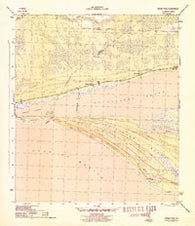 Indian Pass Florida Historical topographic map, 1:31680 scale, 7.5 X 7.5 Minute, Year 1945