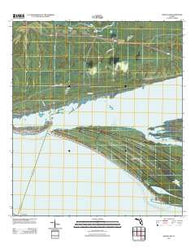 Indian Pass Florida Historical topographic map, 1:24000 scale, 7.5 X 7.5 Minute, Year 2012