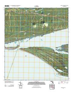 Indian Pass Florida Historical topographic map, 1:24000 scale, 7.5 X 7.5 Minute, Year 2012