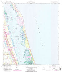 Indrio Florida Historical topographic map, 1:24000 scale, 7.5 X 7.5 Minute, Year 1948