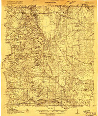 Interlachen Florida Historical topographic map, 1:48000 scale, 15 X 15 Minute, Year 1915