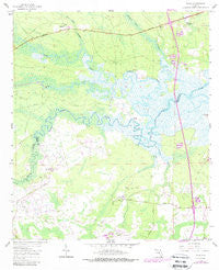 Italia Florida Historical topographic map, 1:24000 scale, 7.5 X 7.5 Minute, Year 1958