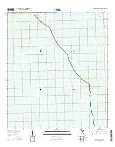 Keaton Beach OE W Florida Current topographic map, 1:24000 scale, 7.5 X 7.5 Minute, Year 2015