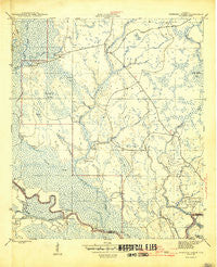 Kennedy Creek Florida Historical topographic map, 1:31680 scale, 7.5 X 7.5 Minute, Year 1945