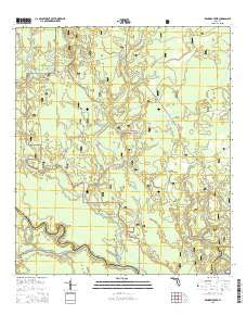 Kennedy Creek Florida Current topographic map, 1:24000 scale, 7.5 X 7.5 Minute, Year 2015