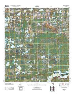 Keuka Florida Historical topographic map, 1:24000 scale, 7.5 X 7.5 Minute, Year 2012
