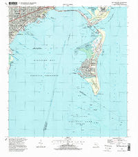 Key Biscayne Florida Historical topographic map, 1:24000 scale, 7.5 X 7.5 Minute, Year 1994