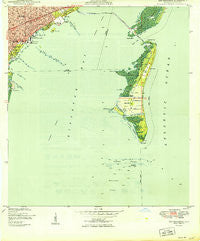 Key Biscayne Florida Historical topographic map, 1:24000 scale, 7.5 X 7.5 Minute, Year 1949