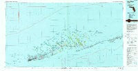 Key West Florida Historical topographic map, 1:100000 scale, 30 X 60 Minute, Year 1983