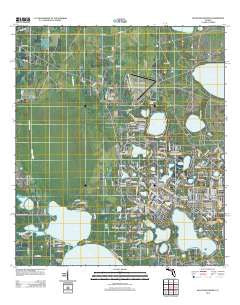 Keystone Heights Florida Historical topographic map, 1:24000 scale, 7.5 X 7.5 Minute, Year 2012