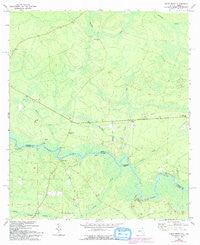 Kings Ferry Florida Historical topographic map, 1:24000 scale, 7.5 X 7.5 Minute, Year 1970