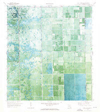 Lake Harbor SW Florida Historical topographic map, 1:24000 scale, 7.5 X 7.5 Minute, Year 1970