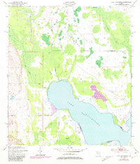 Lake Hatchineha Florida Historical topographic map, 1:24000 scale, 7.5 X 7.5 Minute, Year 1953