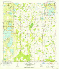 Lake Jessamine Florida Historical topographic map, 1:24000 scale, 7.5 X 7.5 Minute, Year 1953
