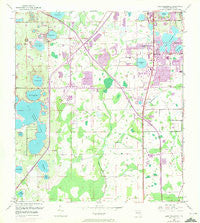 Lake Jessamine Florida Historical topographic map, 1:24000 scale, 7.5 X 7.5 Minute, Year 1953