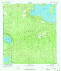 Lake Kerr Florida Historical topographic map, 1:24000 scale, 7.5 X 7.5 Minute, Year 1970