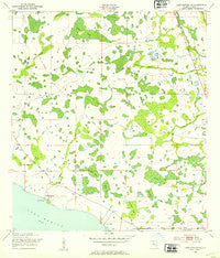 Lake Marian NE Florida Historical topographic map, 1:24000 scale, 7.5 X 7.5 Minute, Year 1953
