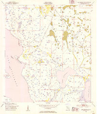 Lake Marian NW Florida Historical topographic map, 1:24000 scale, 7.5 X 7.5 Minute, Year 1953