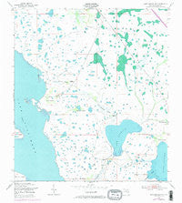 Lake Marian NW Florida Historical topographic map, 1:24000 scale, 7.5 X 7.5 Minute, Year 1953