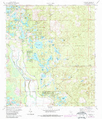 Lake Mary Florida Historical topographic map, 1:24000 scale, 7.5 X 7.5 Minute, Year 1972