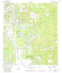 Lake Mary Florida Historical topographic map, 1:24000 scale, 7.5 X 7.5 Minute, Year 1972