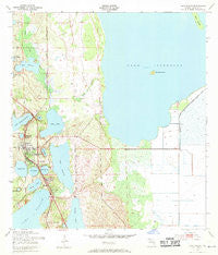 Lake Placid Florida Historical topographic map, 1:24000 scale, 7.5 X 7.5 Minute, Year 1952