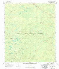 Lake Talquin SE Florida Historical topographic map, 1:24000 scale, 7.5 X 7.5 Minute, Year 1972