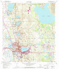 Lake Wales Florida Historical topographic map, 1:24000 scale, 7.5 X 7.5 Minute, Year 1952