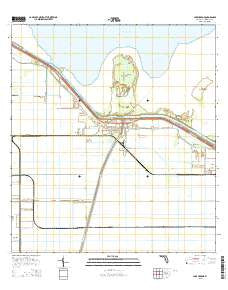 Lake Harbor Florida Current topographic map, 1:24000 scale, 7.5 X 7.5 Minute, Year 2015