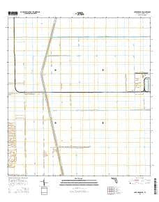 Lake Harbor SE Florida Current topographic map, 1:24000 scale, 7.5 X 7.5 Minute, Year 2015
