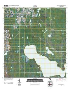 Lake Hatchineha Florida Historical topographic map, 1:24000 scale, 7.5 X 7.5 Minute, Year 2012