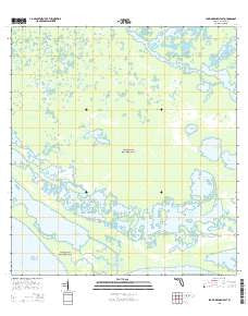 Lake Ingraham East Florida Current topographic map, 1:24000 scale, 7.5 X 7.5 Minute, Year 2015