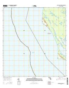 Lake Ingraham West Florida Current topographic map, 1:24000 scale, 7.5 X 7.5 Minute, Year 2015