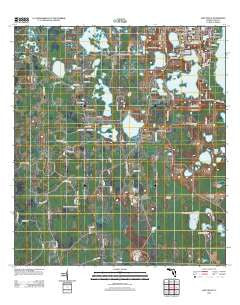 Lake Nellie Florida Historical topographic map, 1:24000 scale, 7.5 X 7.5 Minute, Year 2012